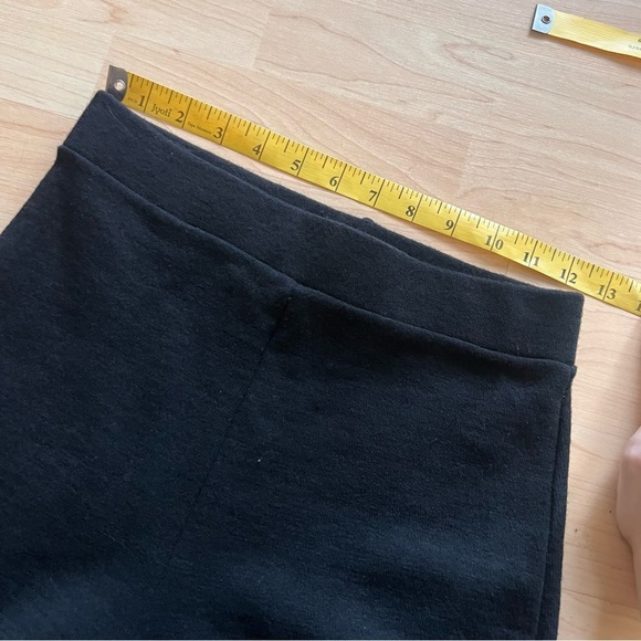 ROBERTO ROBLEDO Black Wool Blend Stirrup Pants Size Small - Picture 5 of 8